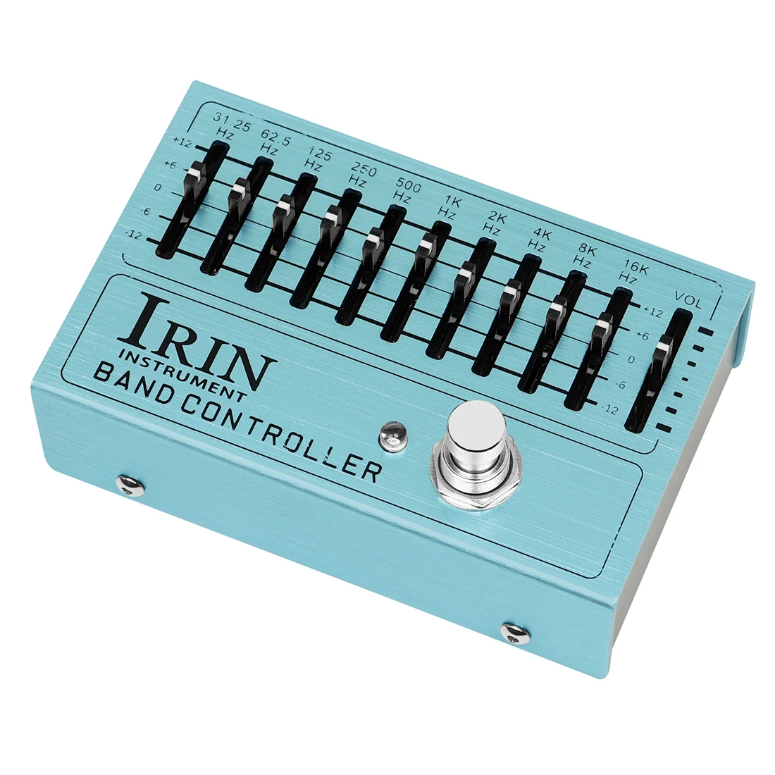 

IRIN AN-40 Controller Equalizer 10 Band Electric Guitar Pedal Effect EQ Pedals True Bypass Guitar & Bass Parts & Accessories