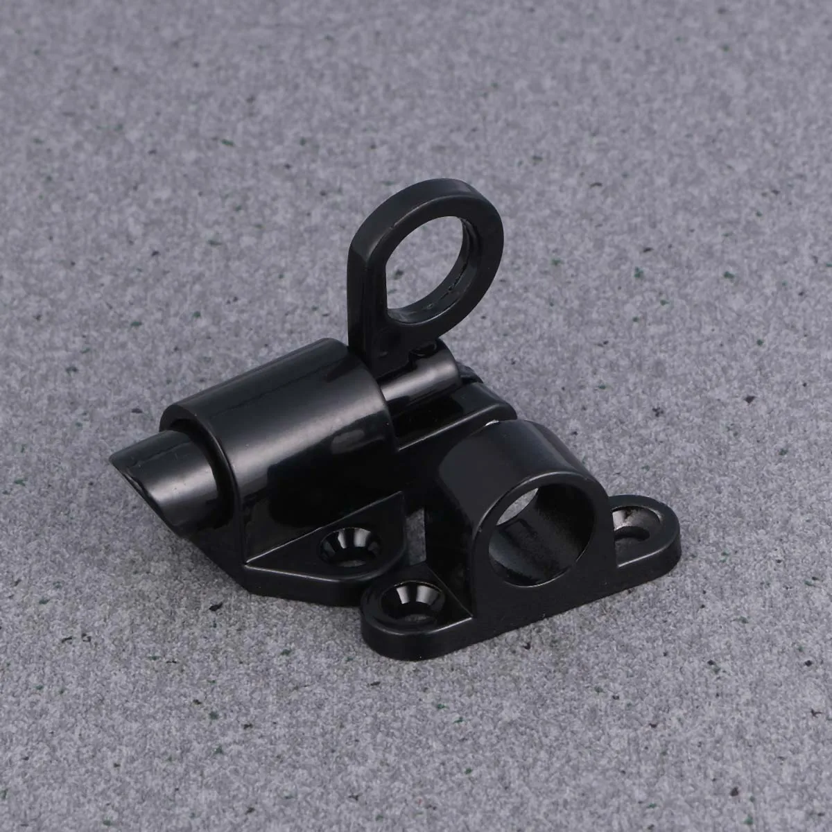 

Door Lock Latch Aluminum and Window Pull Ring Spring Bolt Automatic Self-closing