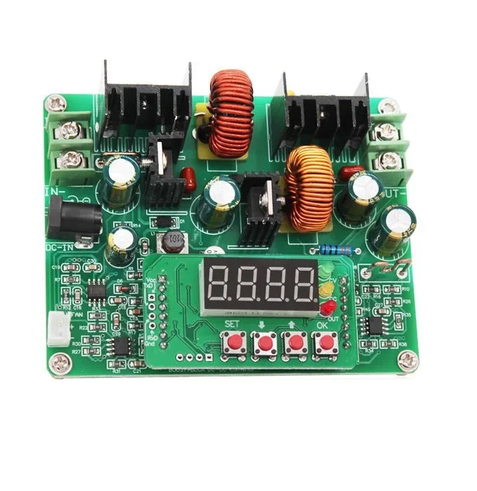 

D3806 CC/CV DC-DC 10-40 В в DC 0-38 В Модуль повышающего/ступенчатого понижающего преобразователя Регулируемый ток напряжения Плата источника питания