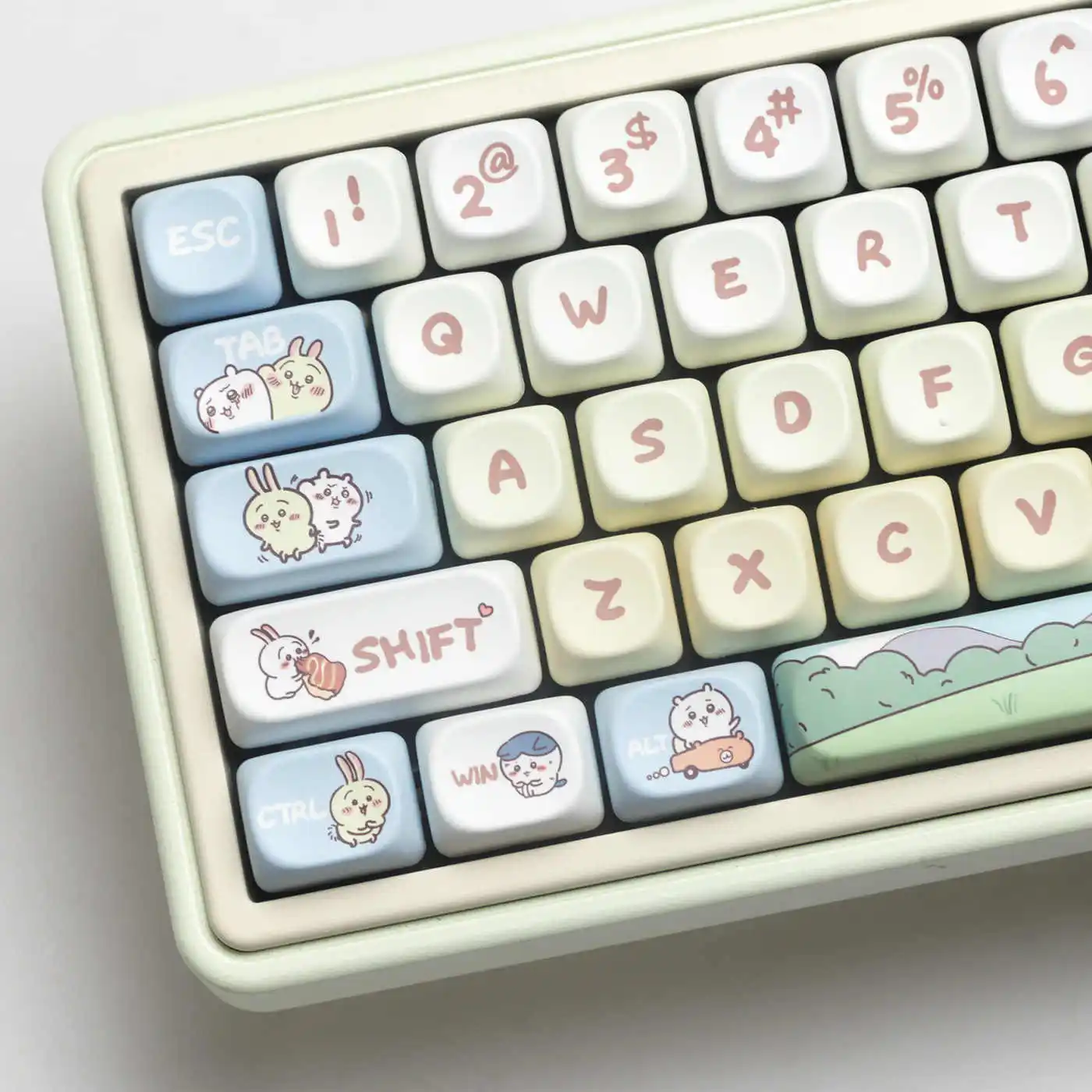 

PBT Keycaps 144 Keys Xiaoba MOA Profile Dye sublimation Keycap For Gaming Mechanical Keyboard Keycaps Gateron Cherry MX Switch