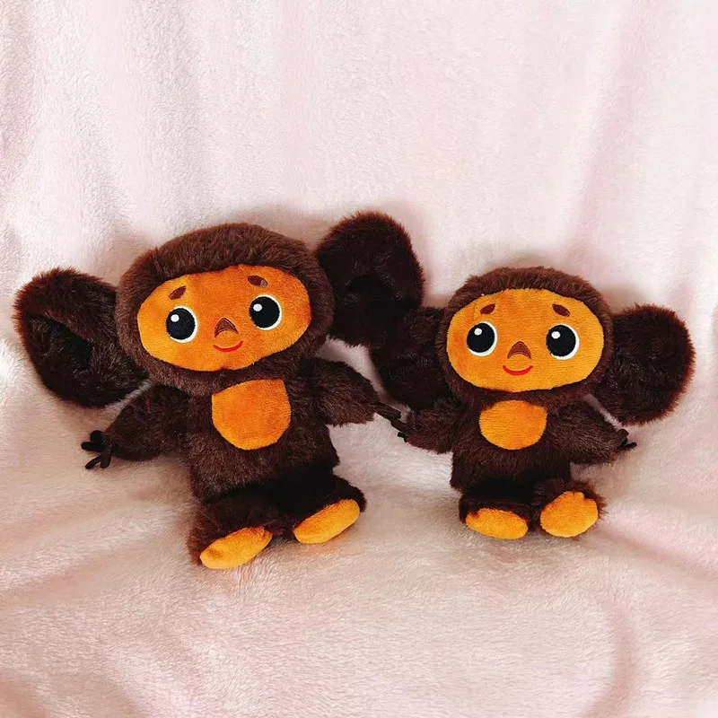 

2023 New Russia Anime Cheburashka Plush Toy Kawaii Big Ears Monkey Stuffed Soft Doll Baby Kids Sleep Appease Toys Kids Gift