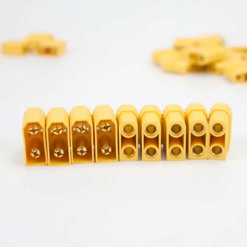 5/10pairs  XT90 plug and socket battery connector banana connector adapter for lithium polymer battery quadcopter drone