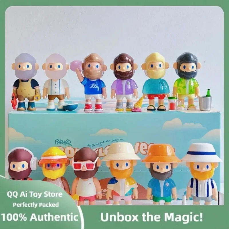 

Original Finding Unicorn Farmer Bob Blind Box Island Series Anime Mysterious Surprise Figure Decor Pvc Model Doll Brithday Gifts