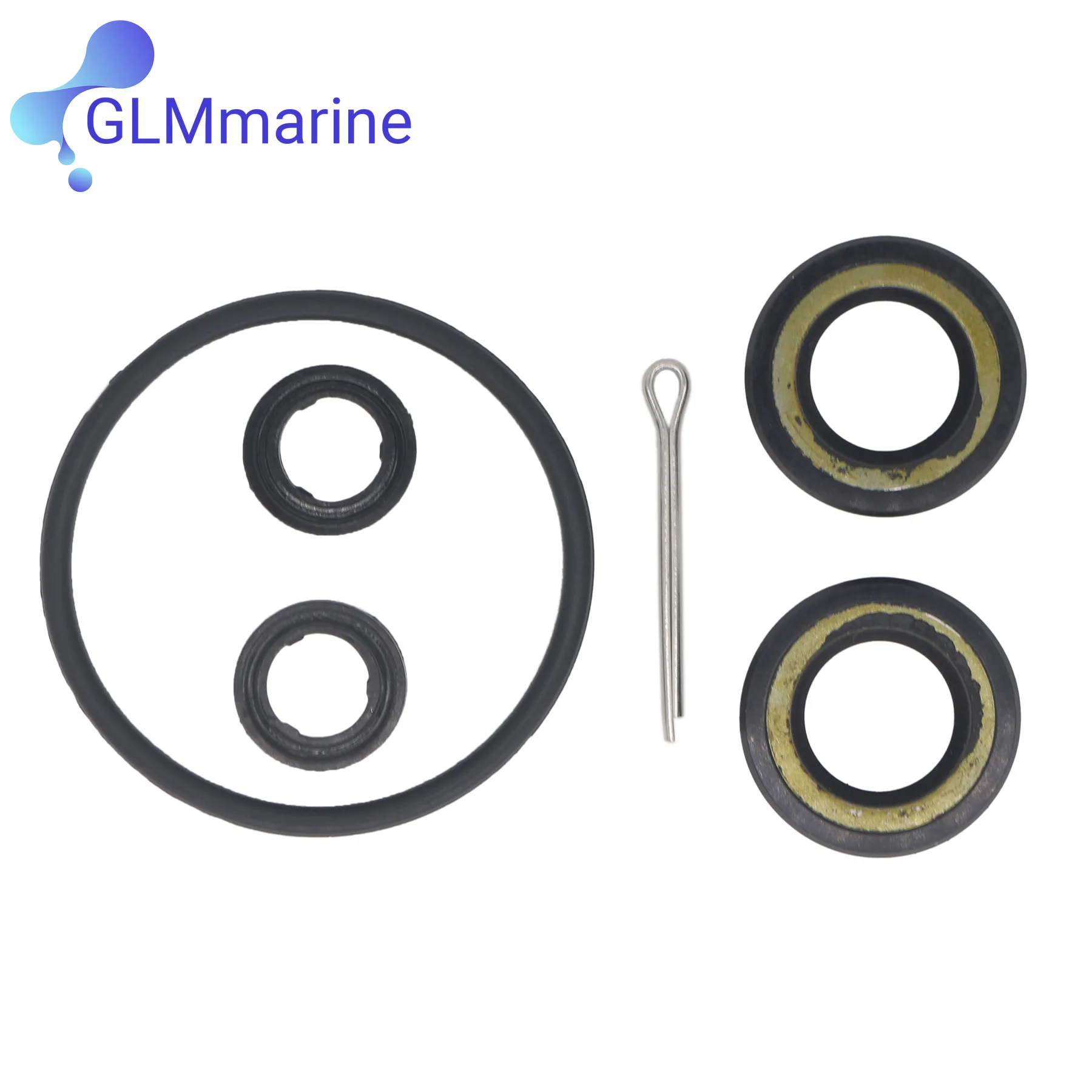 Outboard Lower Unit Seal Kit W/ Oil Seal 09282-16003 Compatible with Suzuki Marine DT 8 9.9 HP Motors Parts Replaces 09280-52004 view 5