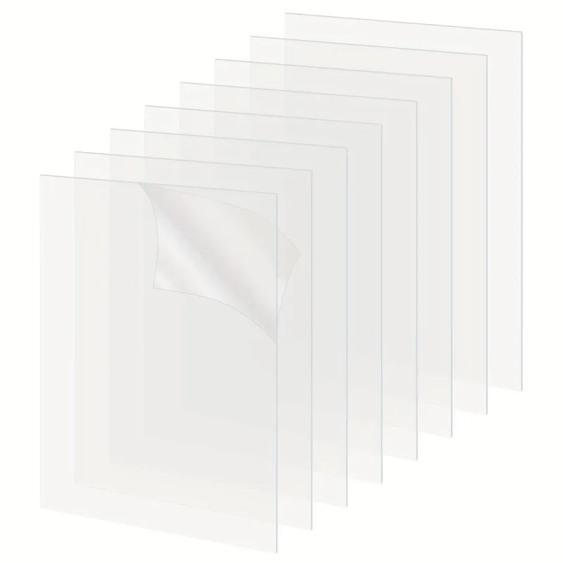 

5Pcs 20×30cm Thick Acrylic Sheets, for Light Boxes, Craft Bases & Party Scene Decor