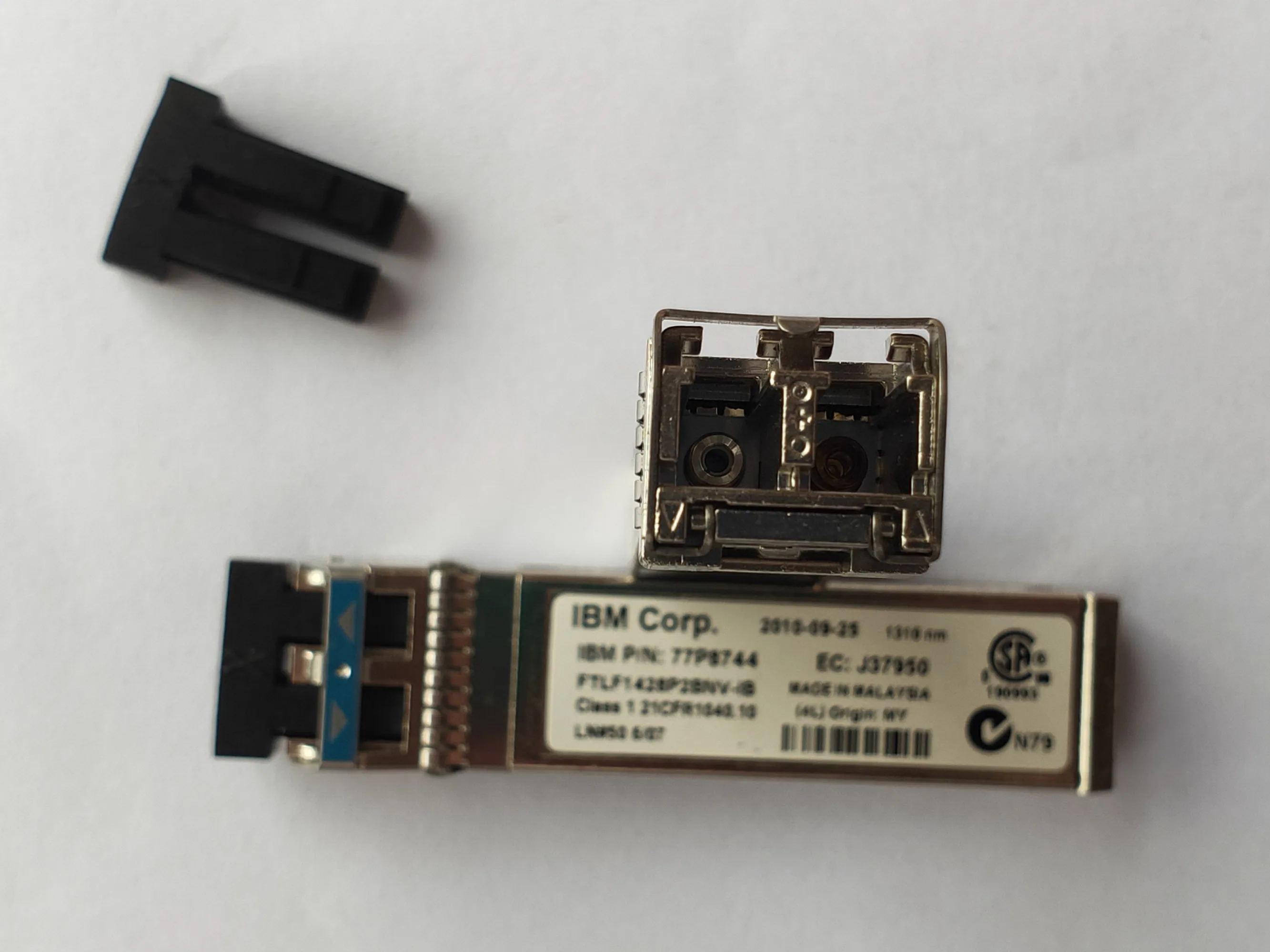 Transceptor de fibra IB-M, módulo óptico de 8GB, FTLF1428P2BNV-IB, J37950, 77P8744, modo único, 1310nm, SFP, 8G, 10KM/IBM, SFP, 8G