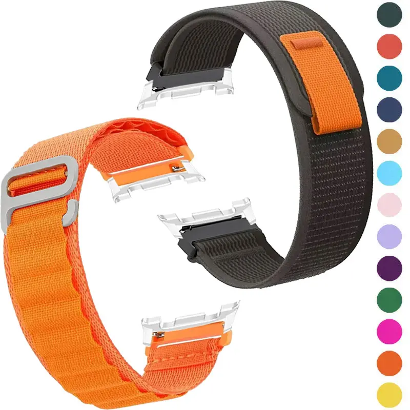 

High Quality Apline Trail Nylon Strap For Samsung Watch 8 40/44mm Band 7/8 Ultra Bracelet Galaxy Watch8 Classic 46mm Accessories