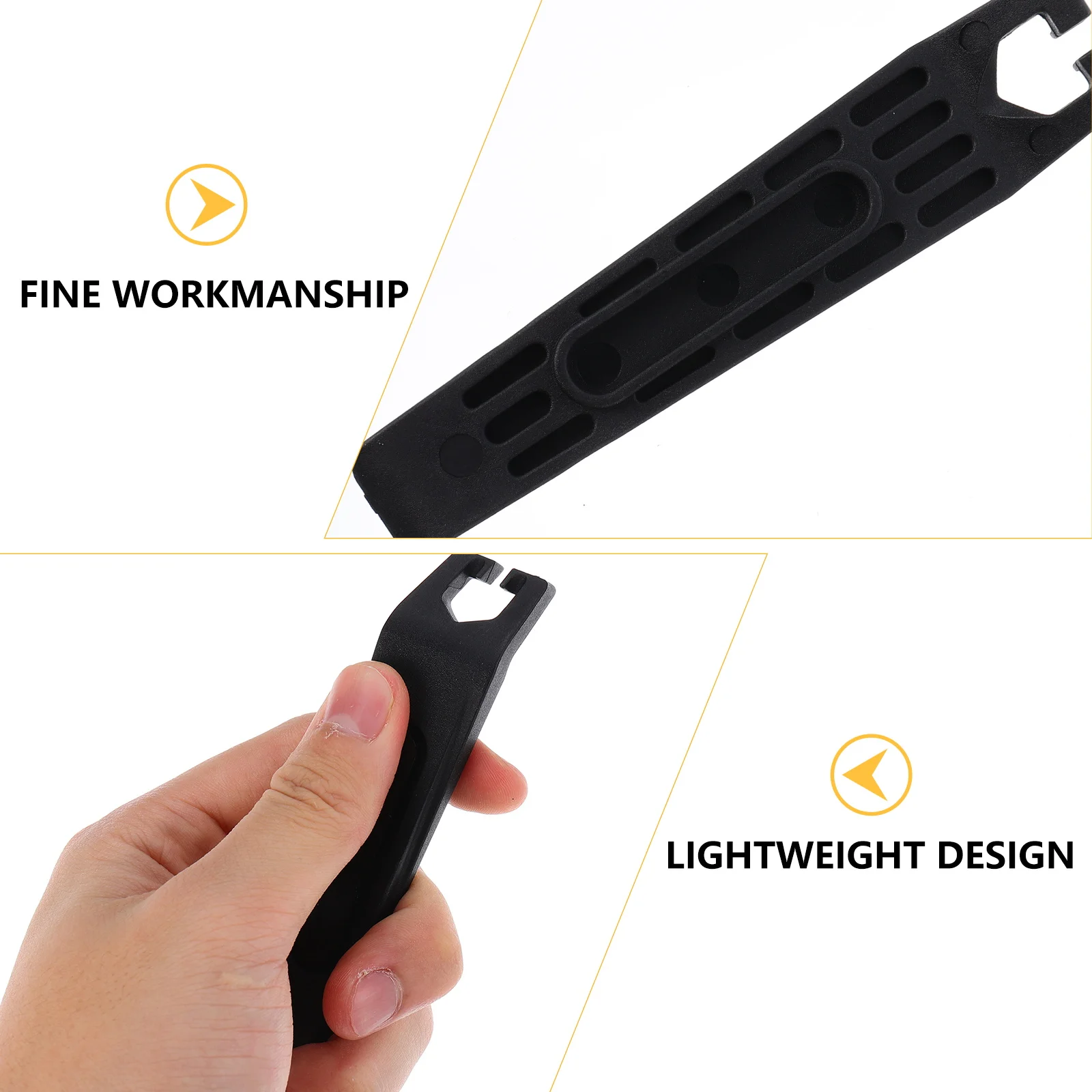 

5Pcs Bike Tire Pry Bar High Class Material Practical Tool for Efficient Tire Removal and Installation Fine Workmanship