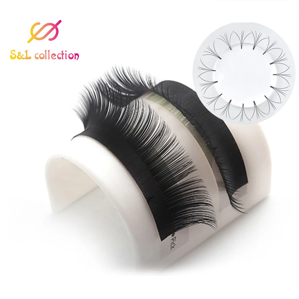 16 lijnen Super Zachte Blomming Wimpers Gemakkelijk Fan Wimper Extensions Mega Volume Fans 8-20 m Alle Grootte Wimpers Benodigdheden voor Oogschoonheid