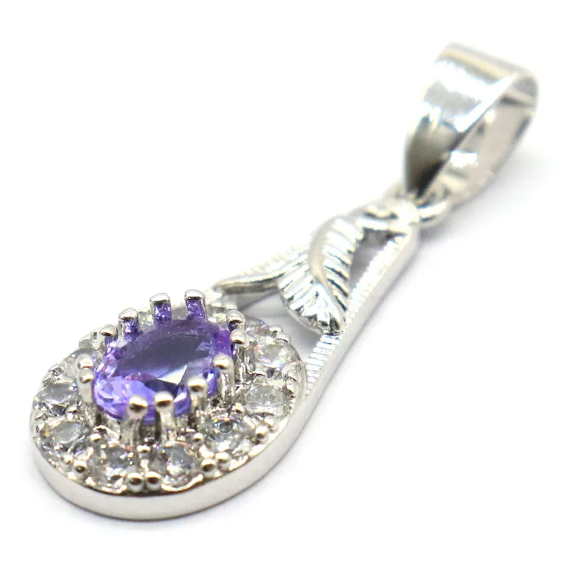 

Buy 4 Get 1 Free 33x11mm Highly Recommend Zultanite Color Changing Alexandrite Topaz Women Gift Silver Pendant