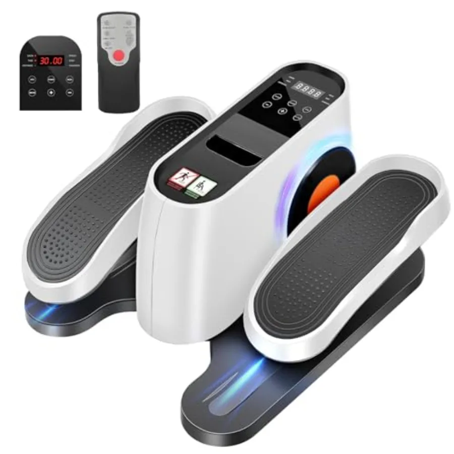 Unter-Schreibtisch-Ellipsentrainer Elektrischer Ellipsentrainer für Senioren 15 Manuelle Stufen + 5 Automatische Programme Vorwärts-Rückwärts-Funktion