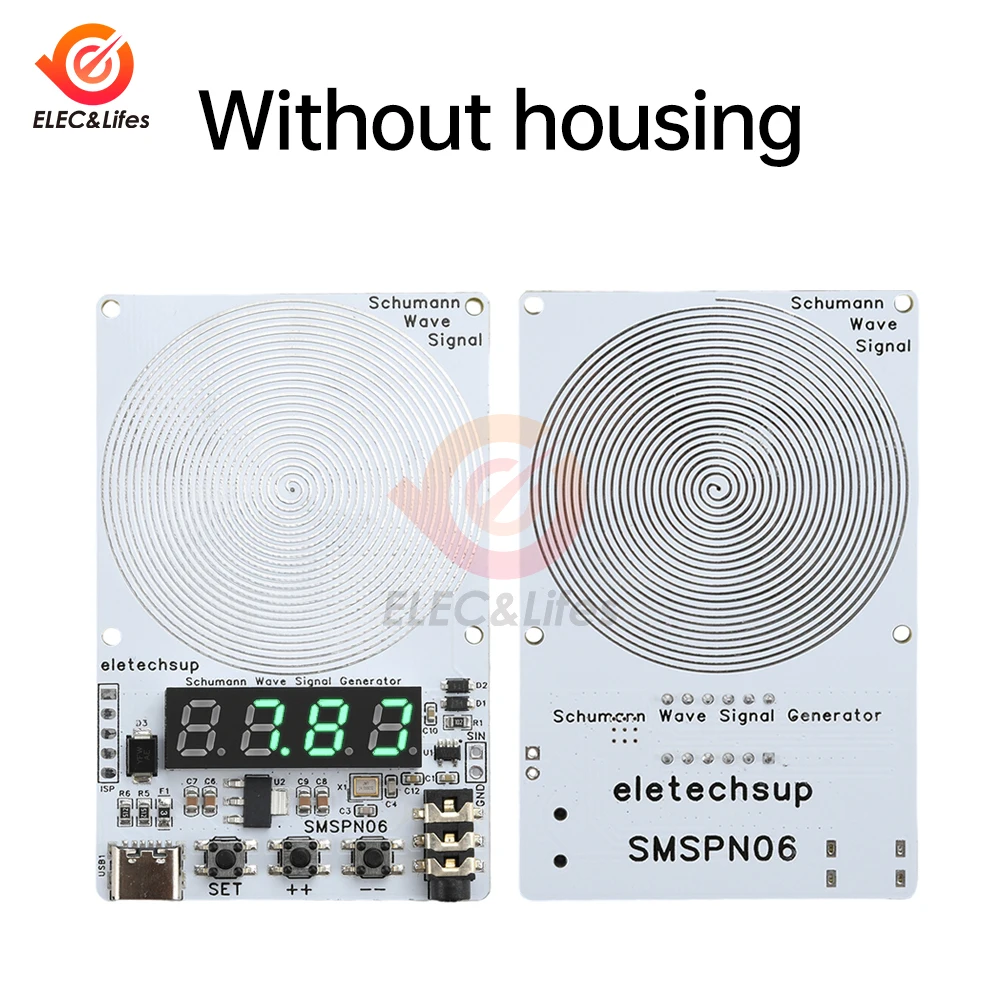 

DC 5V 7.83Hz Schumann Wave Generator 0.01Hz-9999Hz Pure Sine FM Signal Generator Audio Resonator Sine Pulse Wave Generator