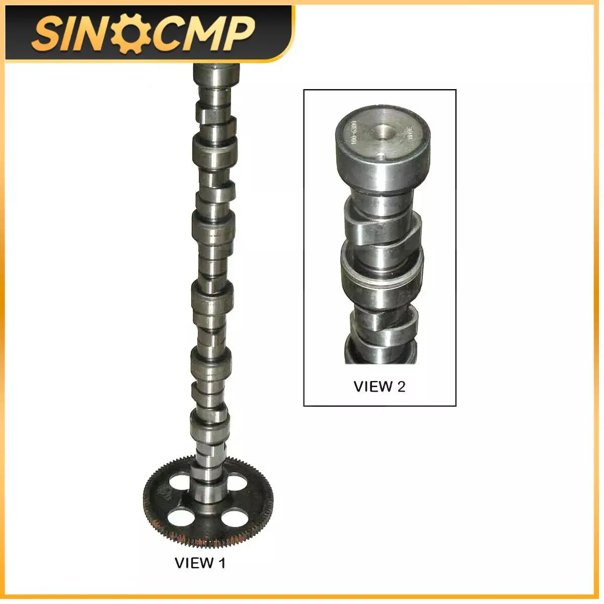 

1PC Camshaft 100-6298 7W-5426 for CAT Wheel Feller Buncher 533 543 TK370 TK380 Loader 950G 962G Heavy Machinery Parts