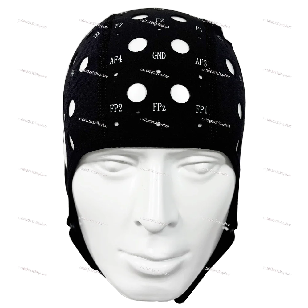 64 guide EEG electrode cap EEG cap ERP transcranial magnetic positioning cap, optional wet and dry brain electrodes