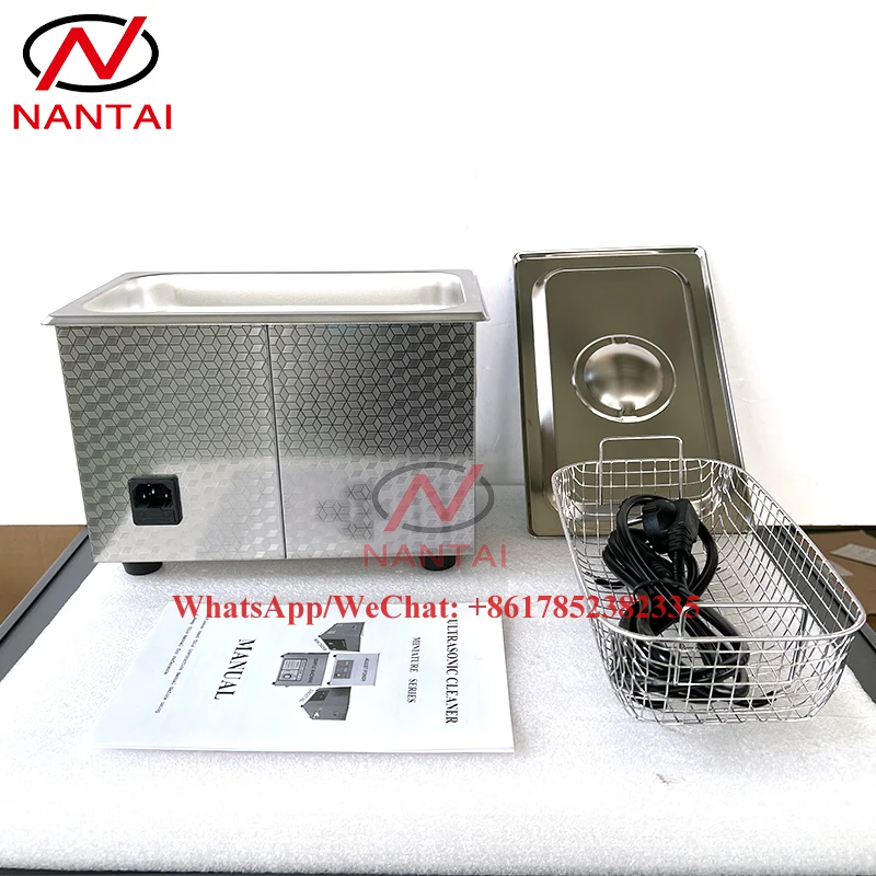 Ultrasonic Cleaner Multi-purpose Cleaning Portable Ultrasonic Cleaner for  Lab