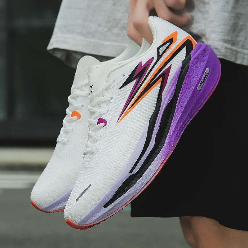 

Running Shoes Men Thick-soled Lightweight Air Mesh Anti-slip Wear-resistant Casual Shoes Men Comfortable Soft Sports Shoes Men