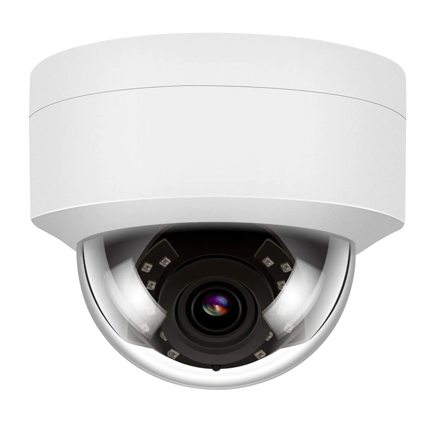 HIK-Compatible Security Camera 8MP PoE IR IP Camera Video Surveillance Cameras Human Vehicle Detection Built-in Mic HIK Protocol