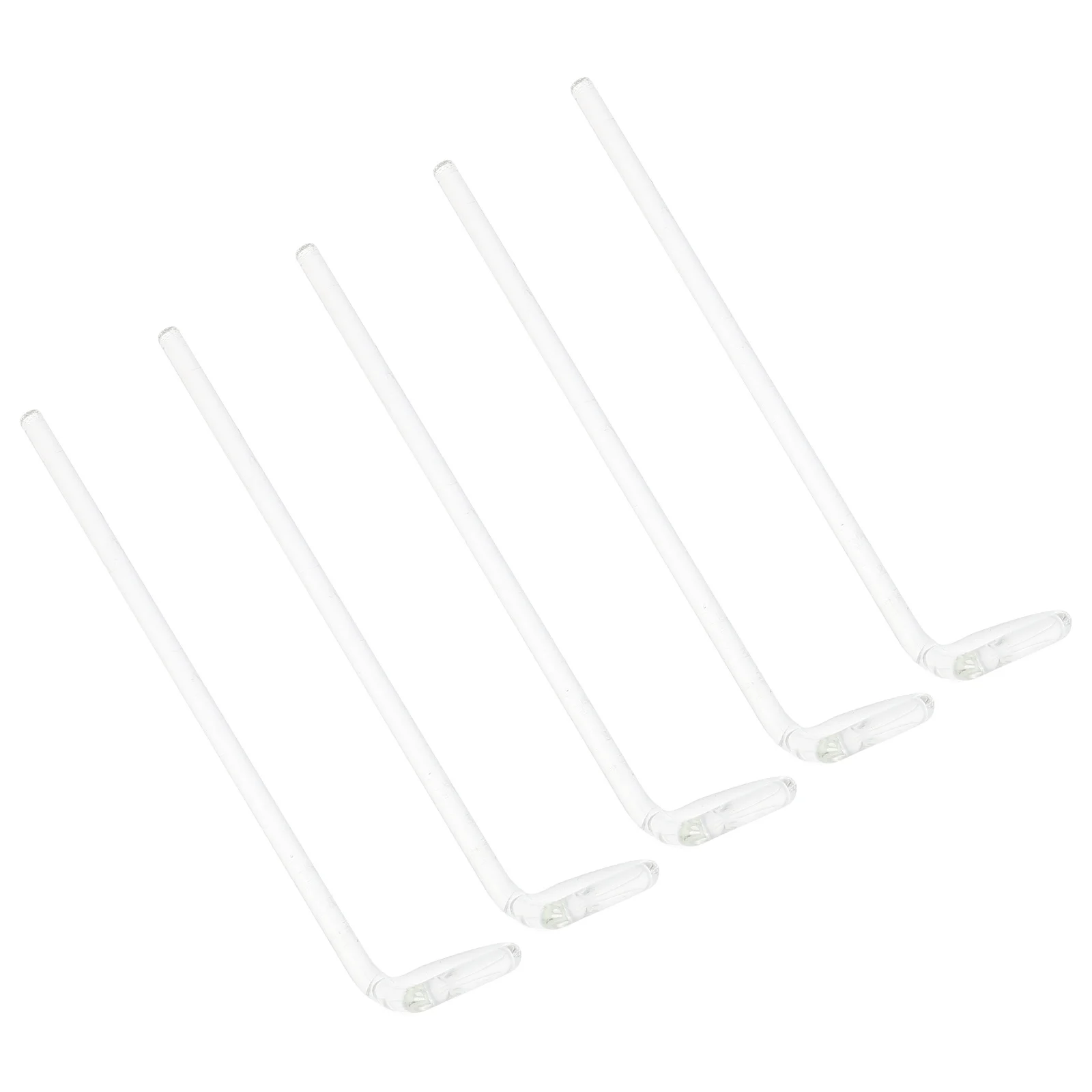 

5Pcs Glass Cell Spreaders Bacterial Sterile Laboratory Accessories Smooth Surface Cell Spreading Bars for Uniform Coating