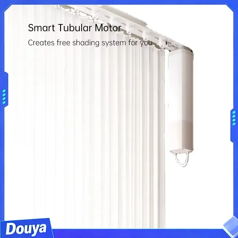 LifeSmart 1m White Smart Switch Module Curtain Guide Rail with App Remote Control WiFi CN