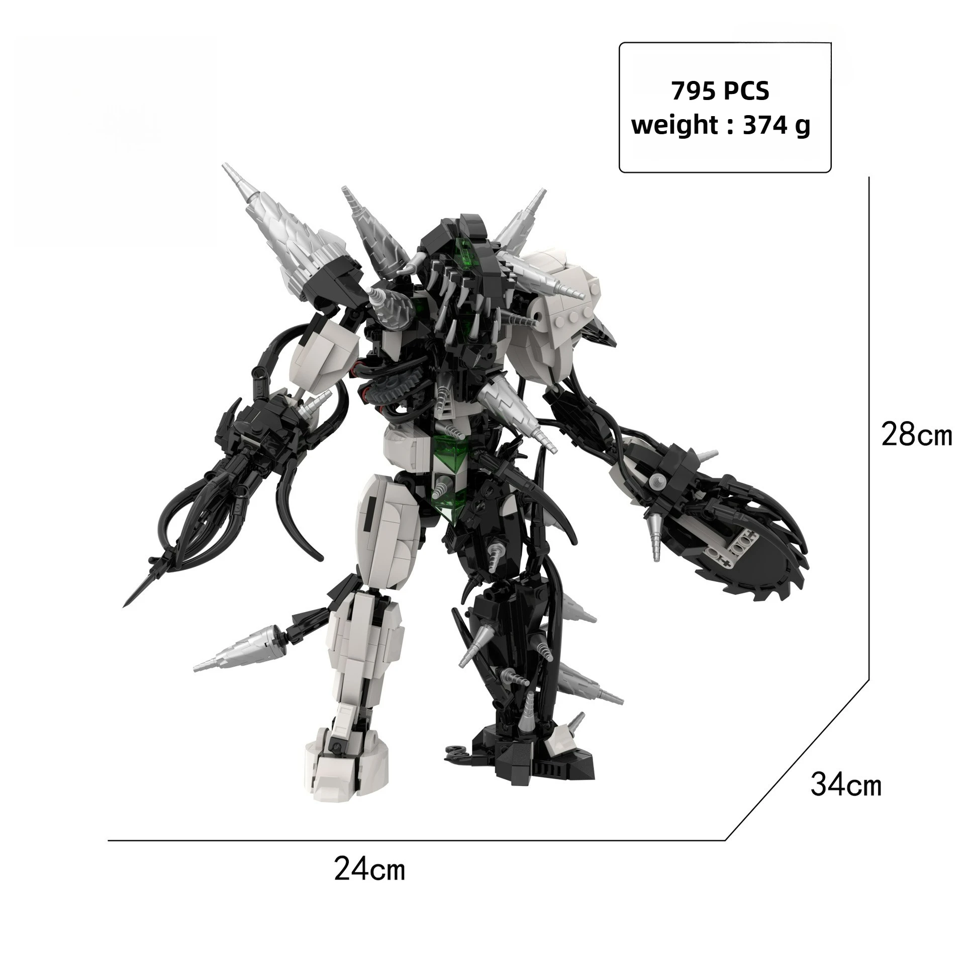 MOC Skibidi Toilette Migliorata Parassita Bestia Trapano Uomo Building Block Modello Scienziato Fotocamera Altoparlante Giocattoli Regali di compleanno per bambini