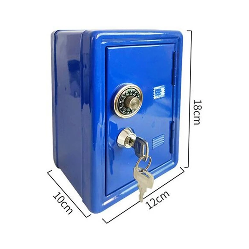Лучшие предложения, сейф, органайзер, железный стол, декоративная коробка, копилка, металлический мини-шкаф, коробка для хранения денег, коробка для хранения для мальчиков