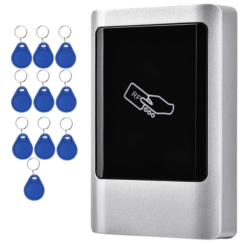 [NEW A09R!】 ID Reader Waterproof Outdoor Access Control-Door Management System With 10 Cards, Convenient& Stable Design
