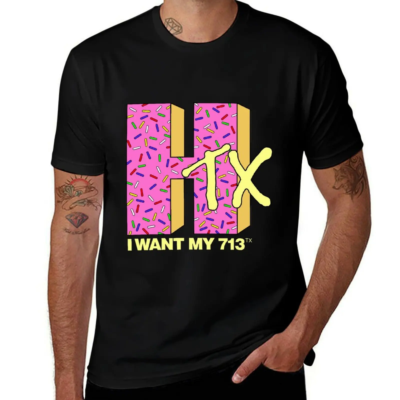 

I WANT MY 713 T-Shirt street wear summer top tops animal prinfor boys men clothes