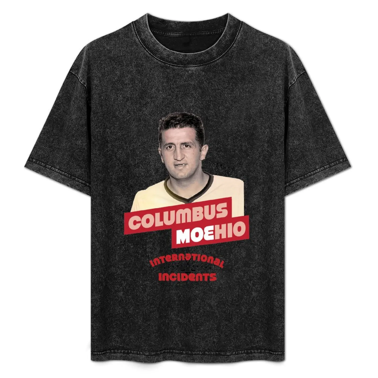 Columbus MOEhio T-Shirt plus size clothes oversizeds shirts graphic sublime T-shirt men