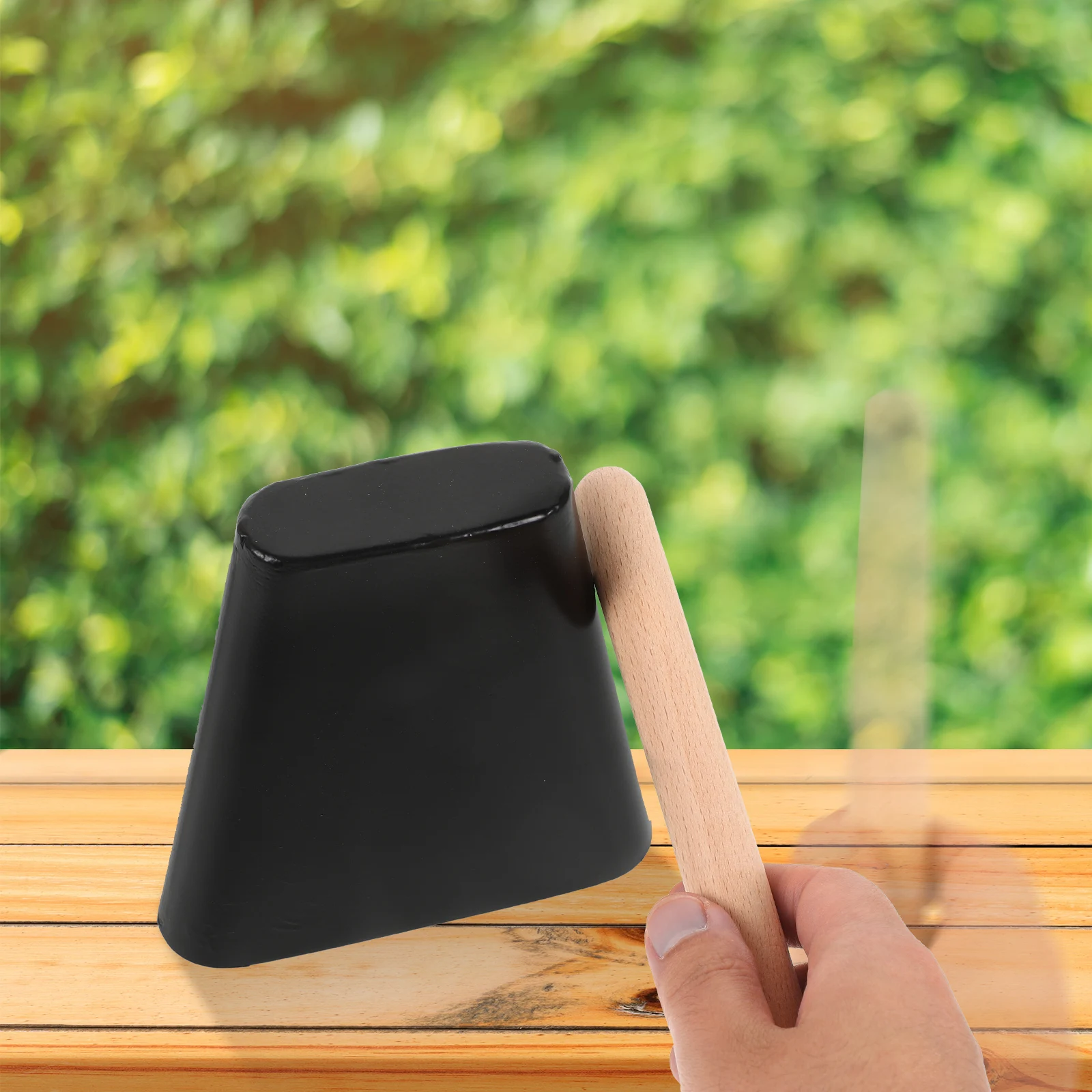 1 set 1 Set Of Metal Cowbell Percussion Instrument Noise Maker For Sports Events Cheering Football Games Children Music Handheld