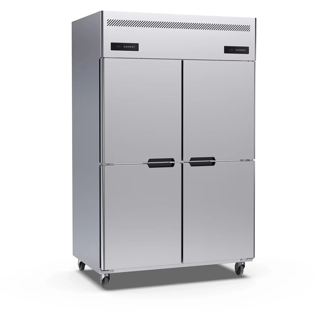 4-Door Commercial Kitchen Freezer New Stainless Steel Voltas Deep Freezer For Restaurants Retail And Hotels