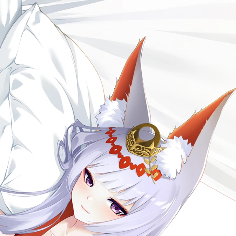 

Dakimakura Anime Pillow Case Kaga Double-sided Print Of Life-size Body Pillowcase Gifts