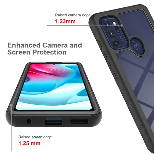 360 Protect Front Back Capa for Motorola Moto G60 Crystal Case Bumper Armor Motoroloa G60 G30 G20 G10 G 60 G31 G41 G51 G71 Funda - Image 3