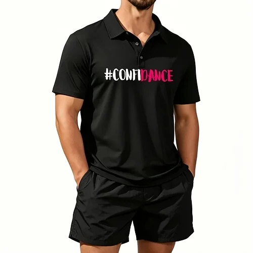 Camiseta de Verano Casual para Hombre con Estampado Gráfico de Baile, Ideal para Bailarines, Apta para Uso Diario, con Diseño Impreso