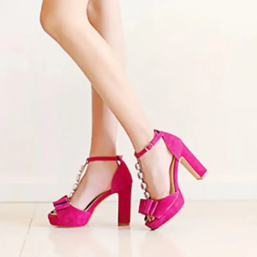 QPLYXCO 2017 Nuova vendita Piccola Grande Formato 32-46 di Stile di Estate Sandali moda Elegante Signora Tacco Alto (10 CM) scarpe da Festa di nozze