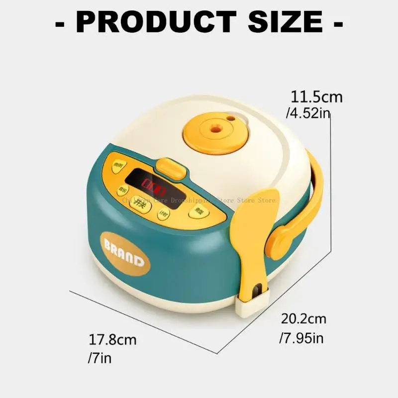 لعبة مطبخ تفاعلية للطبخ التظاهري مع تأثير وصوت البخار البارد للأطفال، لعبة تعليمية للتعلم المبكر
