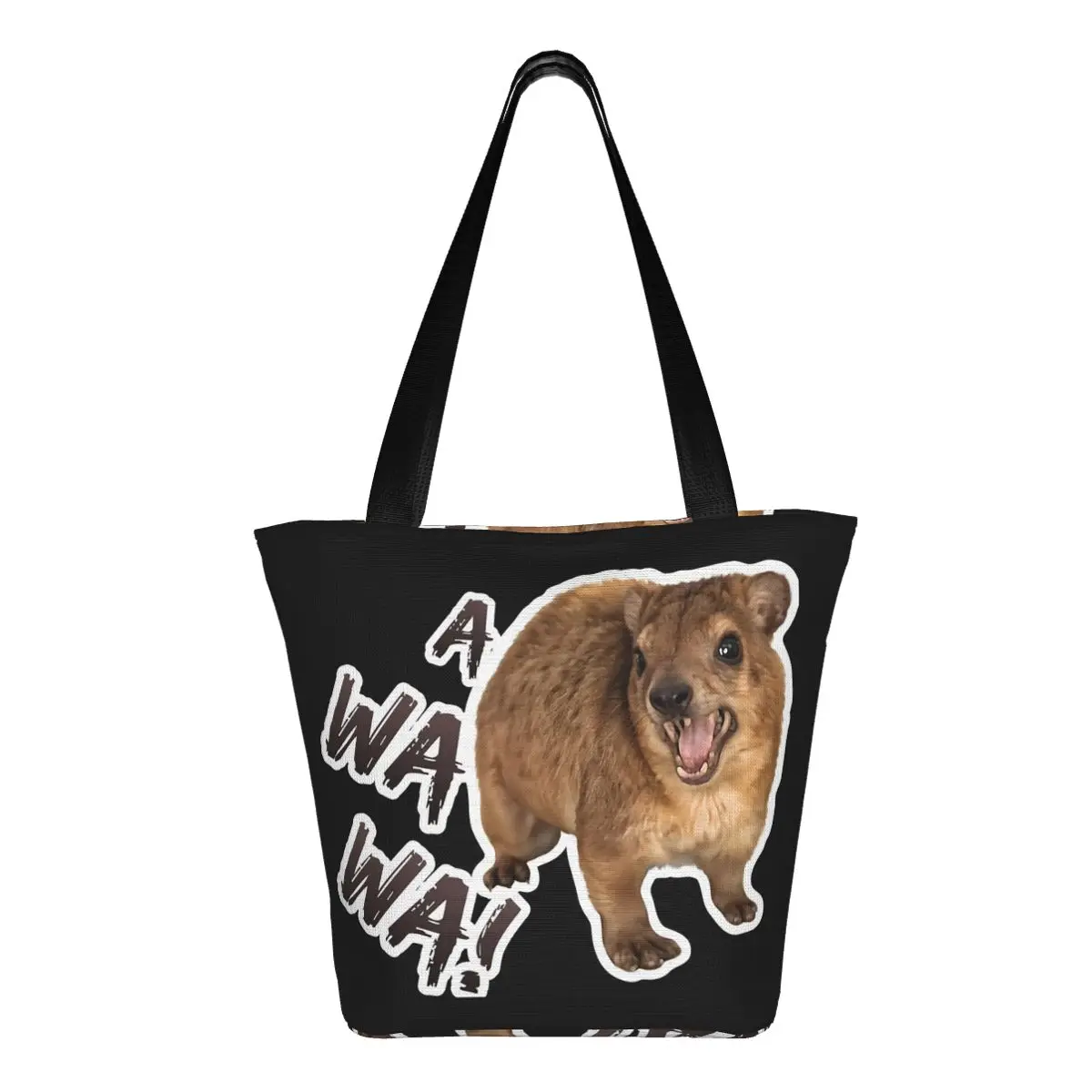 awawa-irritado-gritando-rock-hyrax-sacola-de-compras-lona-grande-capacidade-sacos-de-ombro-shopper-bolsa-de-compras-para-mulher