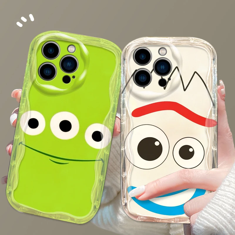 Cartoon Anime Three Eyes For Apple iPhone 15 14 13 12 11 XS XR X Pro Max Plus Wave Oil Back Phone Case