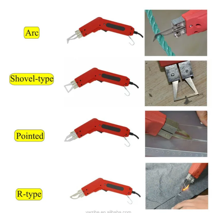 100W Handgreep Verwarming Mes Cutter Hot Cutter Stof Touw Elektrische PVB Film Snijgereedschappen Hot Cutter Nieuwe collectie