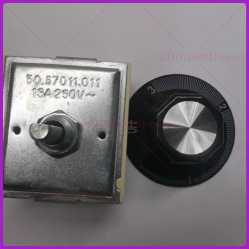 50 57011 010 قاعدة منظم طاقة واحد موقد/مفتاح تحكم في سطح الموقد نطاق كهربائي مفتاح لا نهائي متوافق 50.57021.010 5