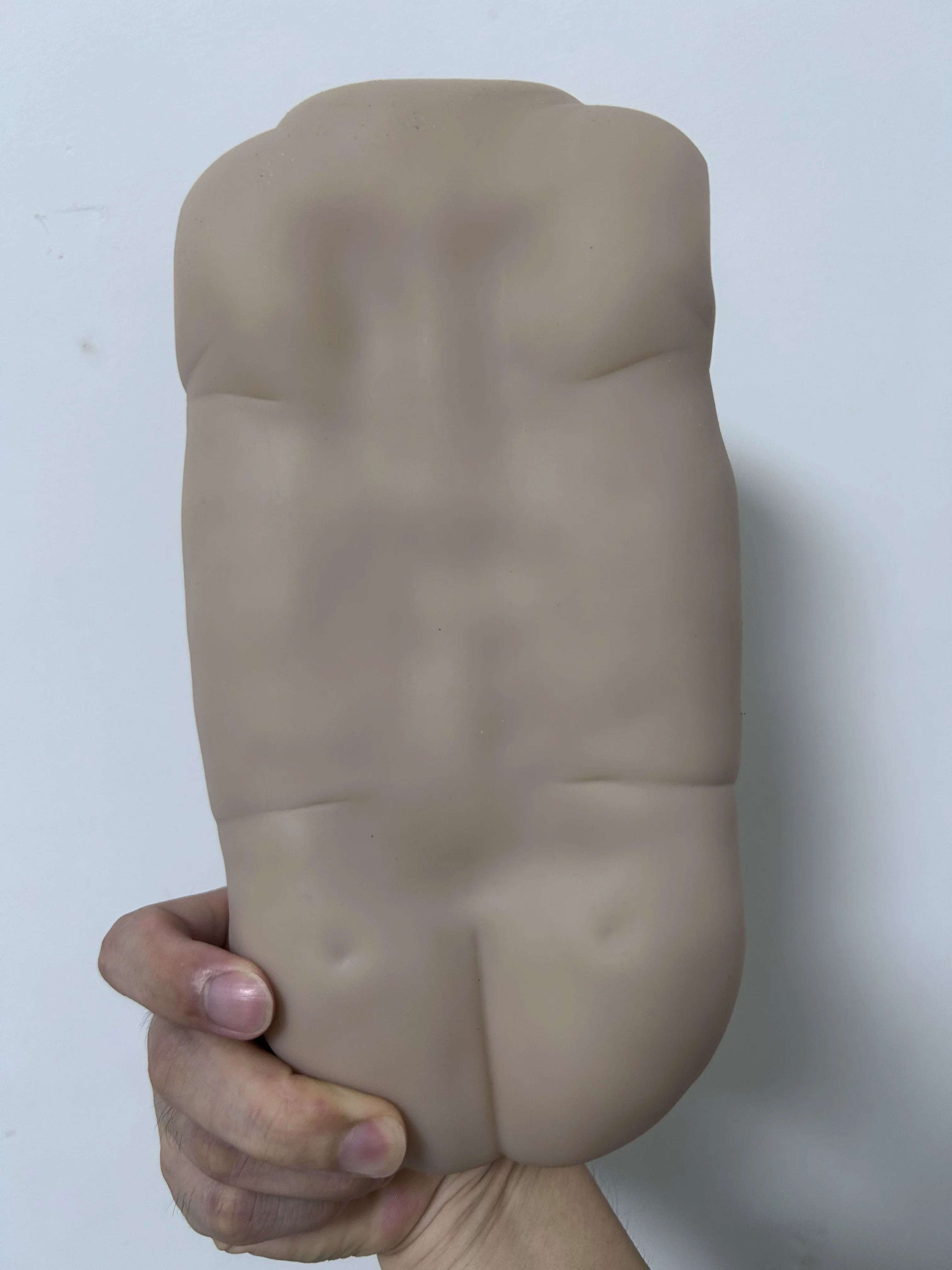 Torso feminino 2 versão corpo sem pintura/pintado para boneca reborn anjo 19 polegadas acessórios de boneca reborn