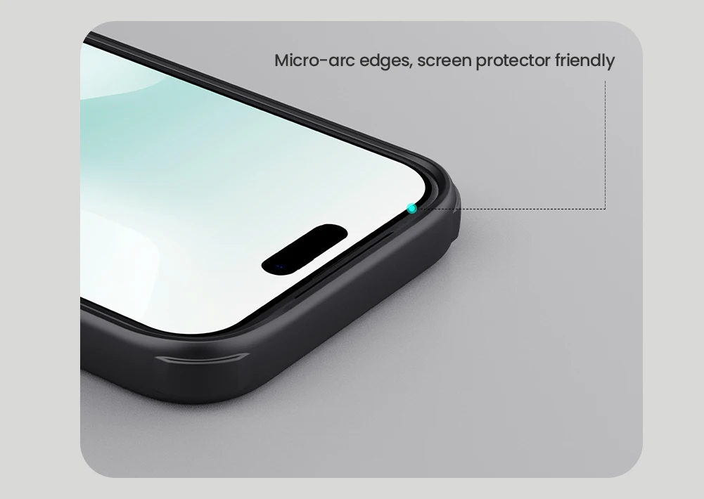 NILLKIN Für iPhone 18 Pro Max 17 Pro Max 16 Pro Max 15 Pro Max Frosted Shield Pro Handyhülle PC+TPU Hartschutz Rückabdeckung – Detail 12