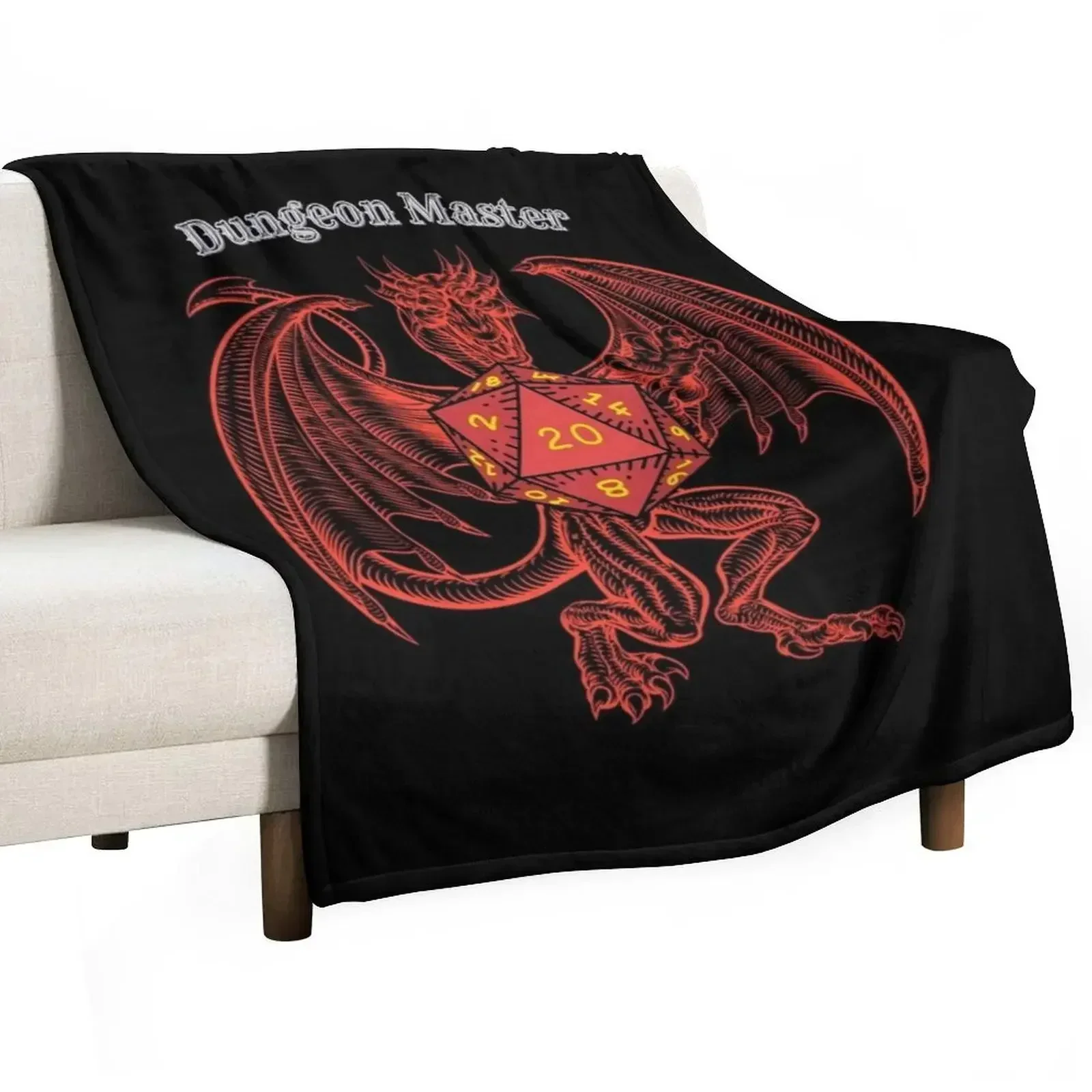 

Dungeon Master Throw Blanket Nap bed plaid Blankets