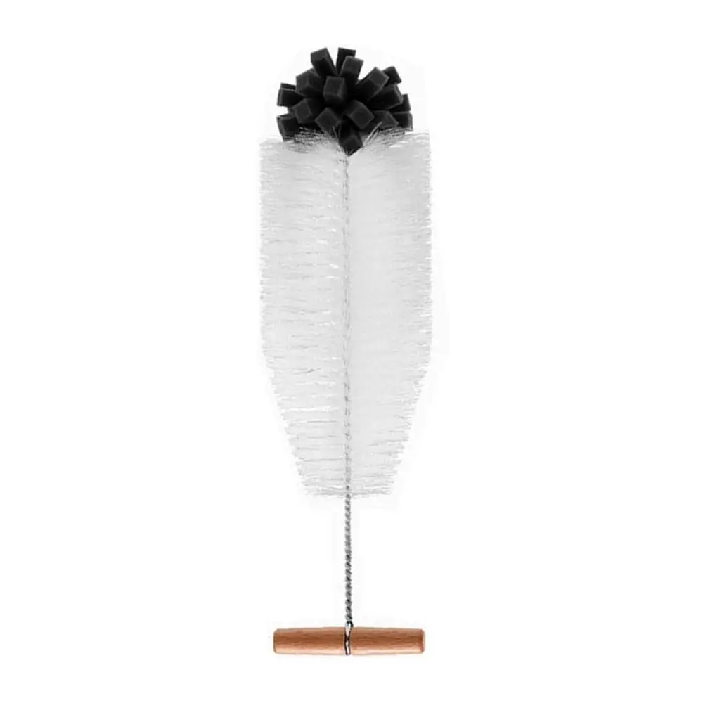 Flexible Long Handle Bottle Brush Cleaning Tool Glassware Cleaning Brush Sponge Brush Glass Jars
