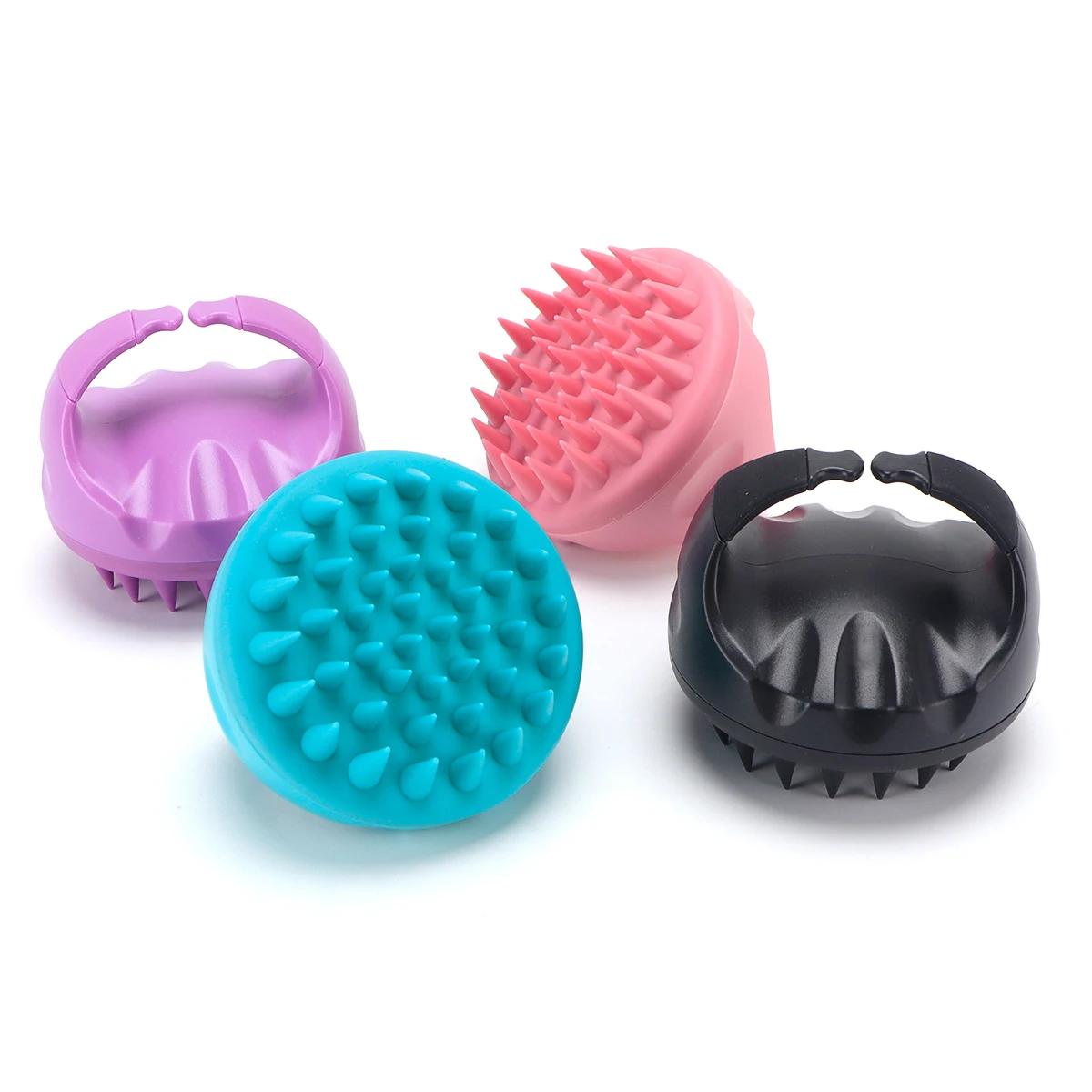 

【Hot Sale】Silicone Scalp Massager Shampoo Brush - Dandruff Relief & Itchy Scalp Care, Soft Portable Hair Brush for Home Travel