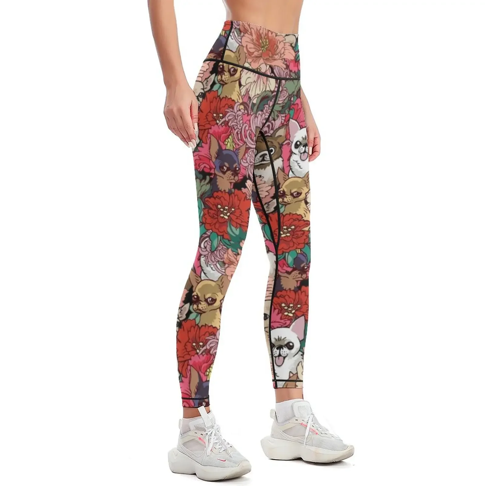 Because Chihuahua Leggings gym's clothing Fitness's gym clothes Fitness clothing sports for Womens Leggings