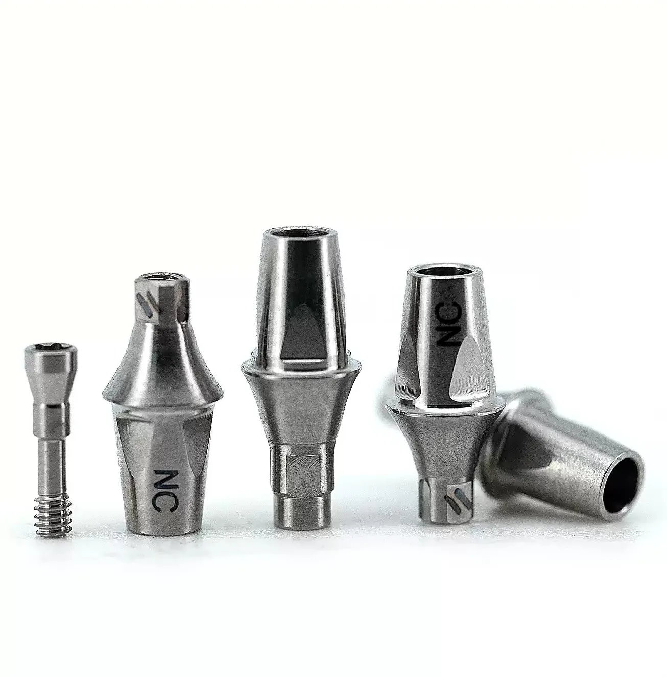 10Sets Dental Cementable Abutment For Straumann ITI NC RC Cement-Retained Restoration Components Dental Clinic Supplies