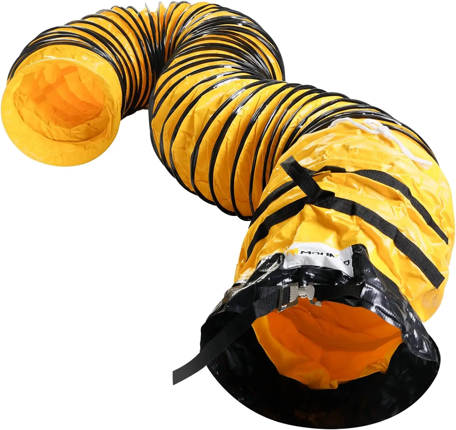 MOUNTO PVC flexível duto para exaustor, 25ft, 8in