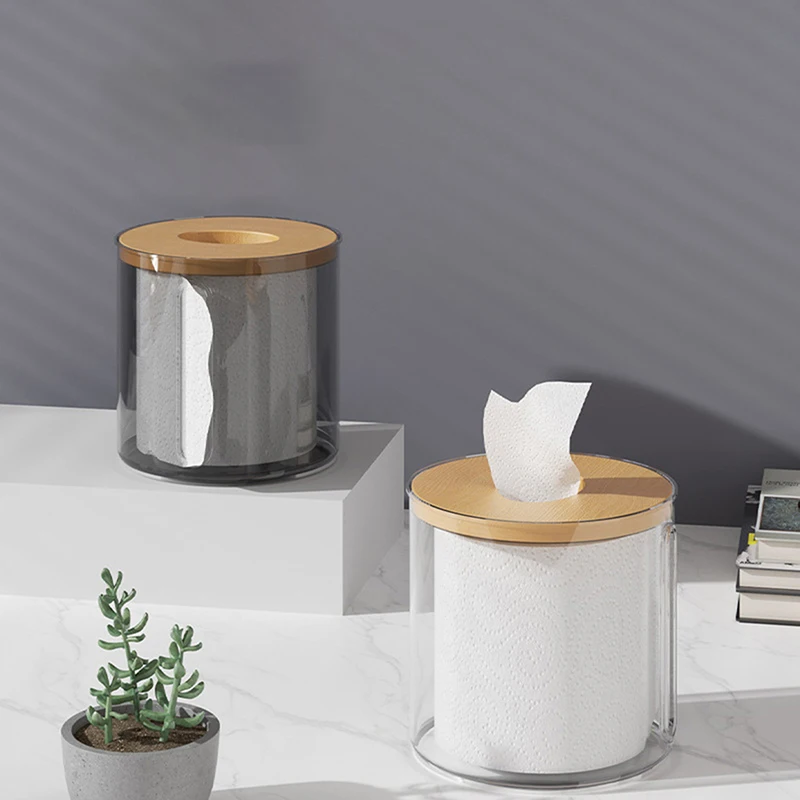 Napkin Box Remote Control Storage Box Roll Paper BoxesTissue Box Creative Simplicity Living Room Household Paper Box