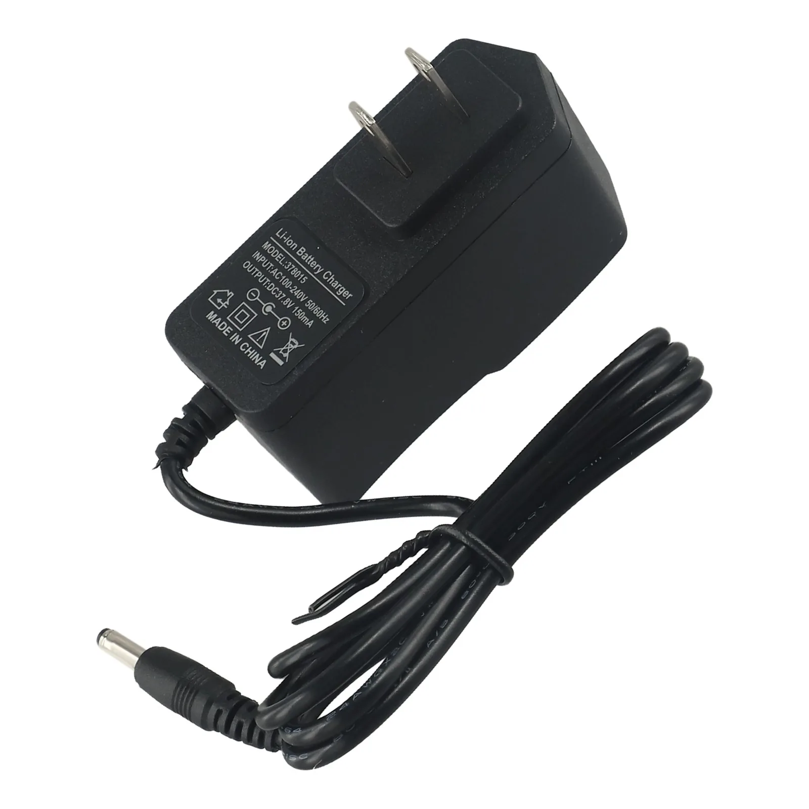 

Black DC37.8V Charger High Efficiency Pulse Generator Charger Fast Charger 150mA Power Supply Short-circuit Protection