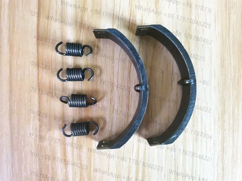6pcs GX100 clutch facing & spring for  GX100 engine motor Rammer Jumping Jack trench tamper compactor Clutch Lining spring